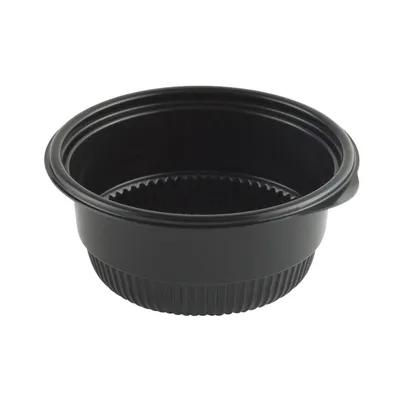 Incredi-Bowls® Bowl 10 OZ PP Black Round Microwave Safe 540/Case