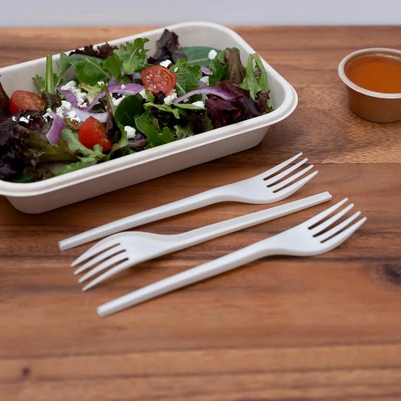 Fork 6.5 IN CPLA White Medium Weight 1000/Case