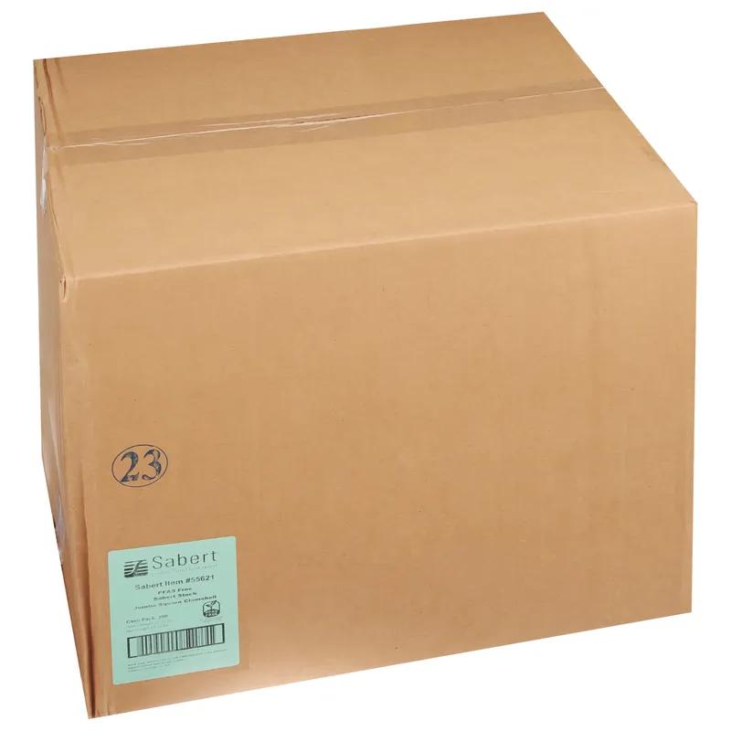 Take-Out Box Hinged 9X8.75X3 IN Corrugated Cardboard Kraft Square 200/Case