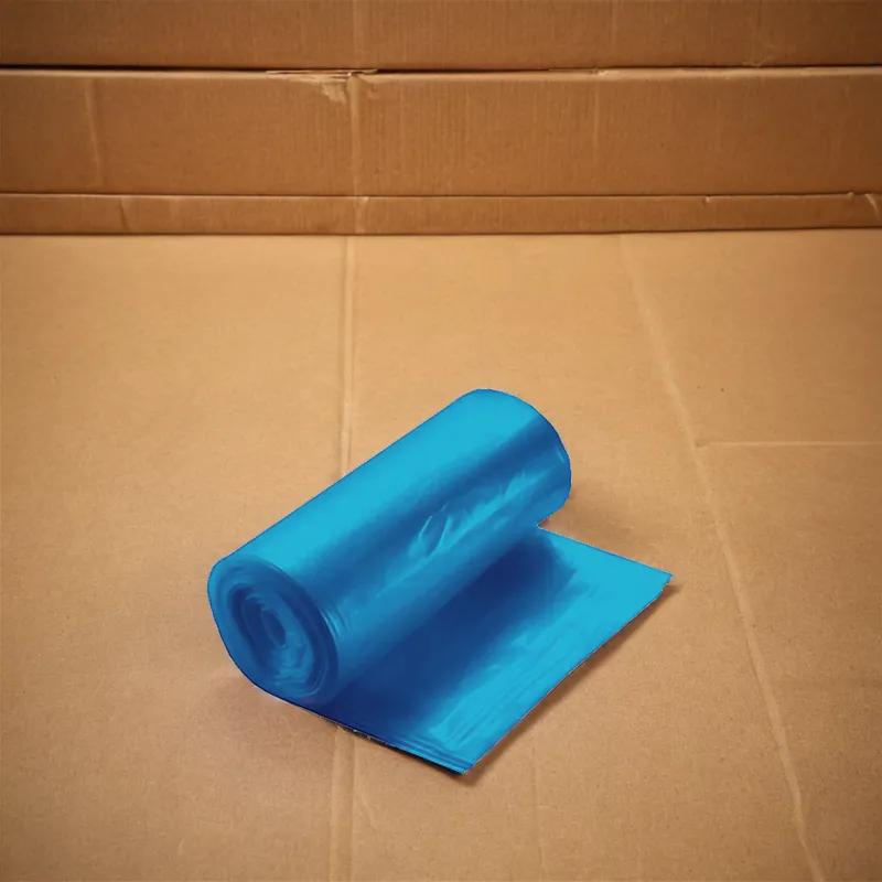 Victoria Bay Can Liner 40X46 IN Blue HDPE 16MIC 25 Count/Pack 10 Packs/Case 250 Count/Case