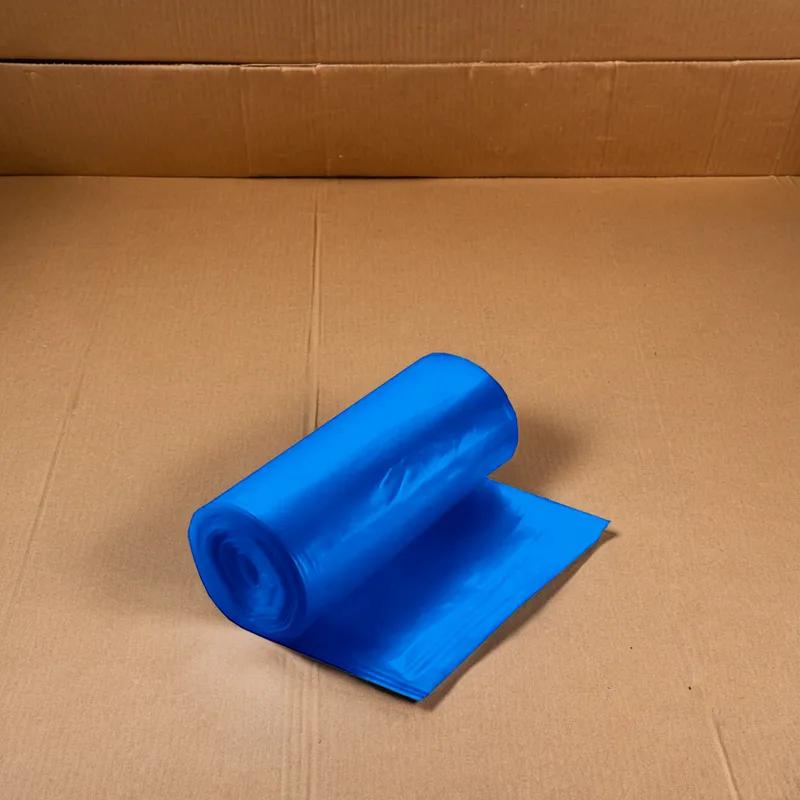 Victoria Bay Can Liner 40X46 IN Blue HDPE 16MIC 25 Count/Pack 10 Packs/Case 250 Count/Case