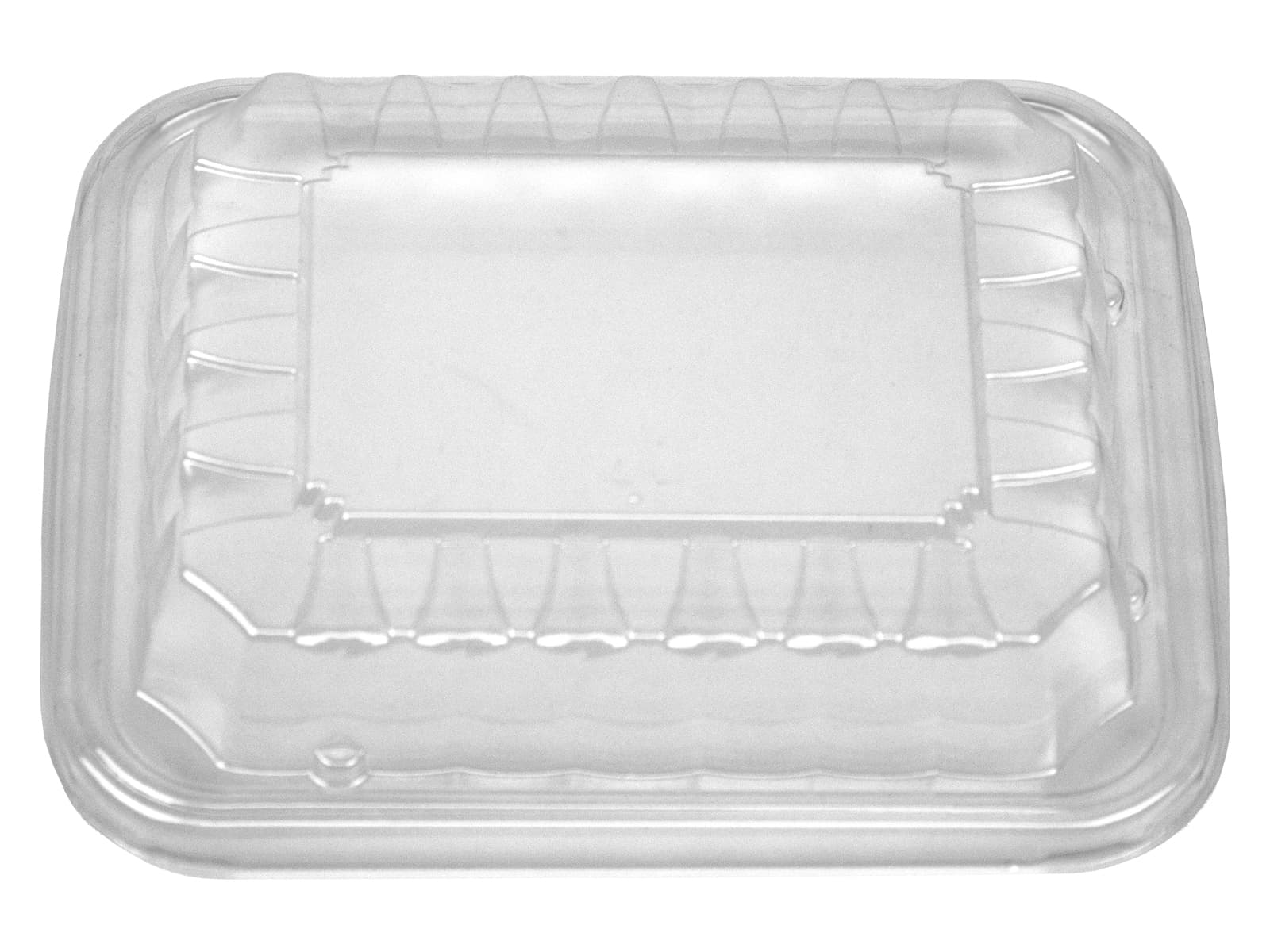 Lid Dome 8X3 IN PS Clear Oblong For 16 OZ Container 500/Case