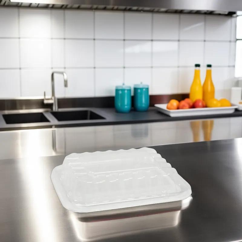 Lid 8X3 IN PS Clear For 16 OZ Container 500/Case