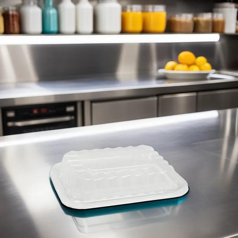 Lid 8X3 IN PS Clear For 16 OZ Container 500/Case