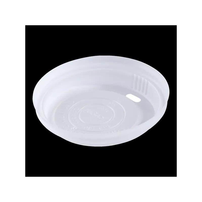 Karat Earth Lid Dome 80MM PLA For 8 OZ Hot Cup Sip Through 1000/Case