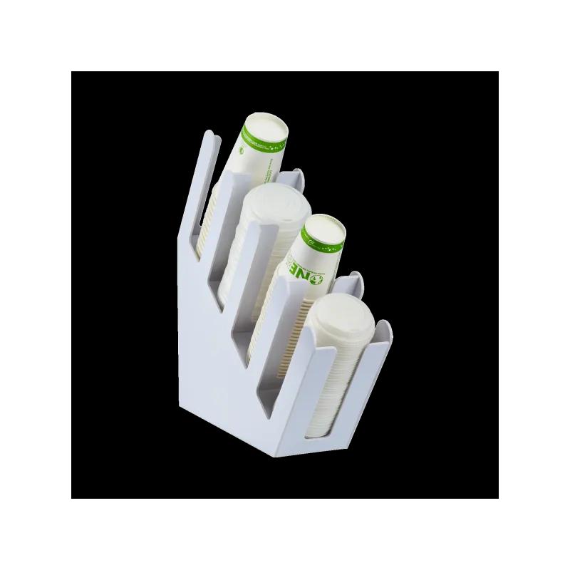 Karat Earth Lid Dome 80MM PLA For 8 OZ Hot Cup Sip Through 1000/Case