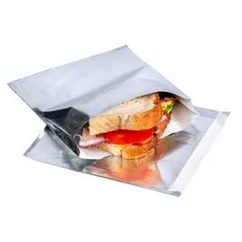 Sandwich Bag 6X0.75X6.5 IN Foil-Lined Paper Plain 1000/Case