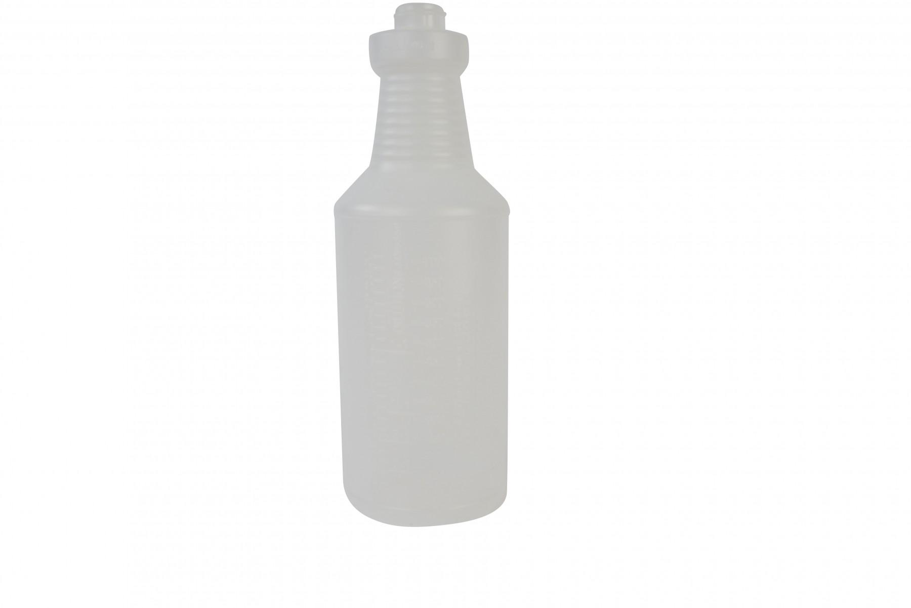 Spray Bottle 24 FLOZ Plastic Clear 1/Each