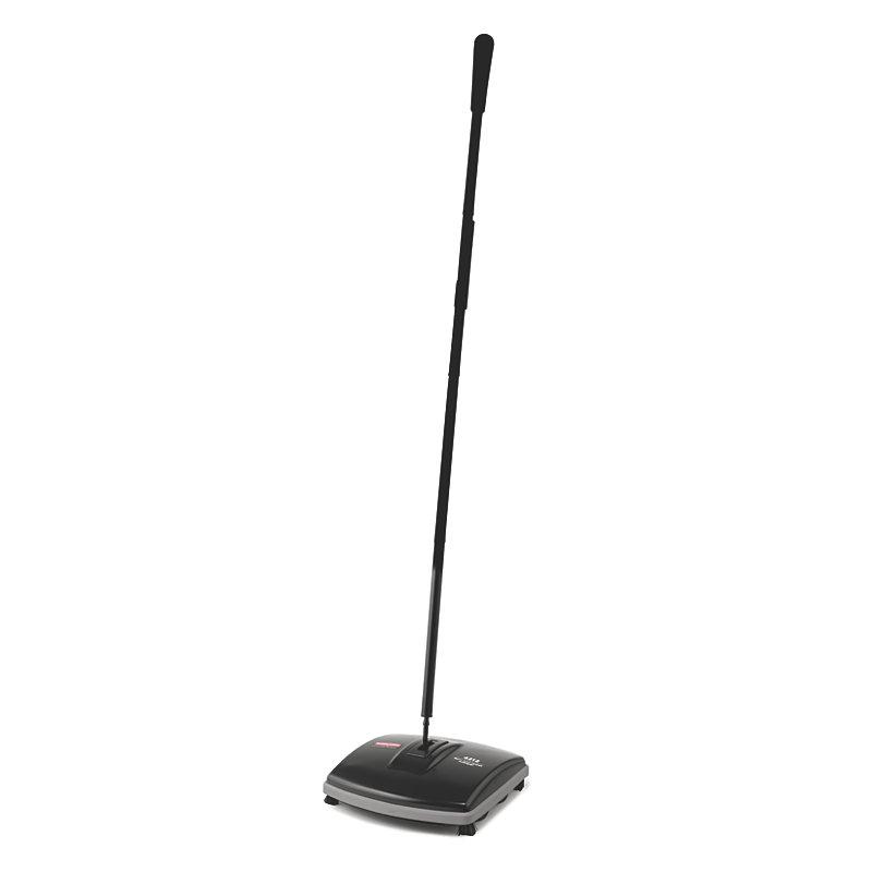 Executive Series™ Commercial Use Mechanical Sweeper Tray 6.5IN Black Galvanized Steel ABS 1/Each