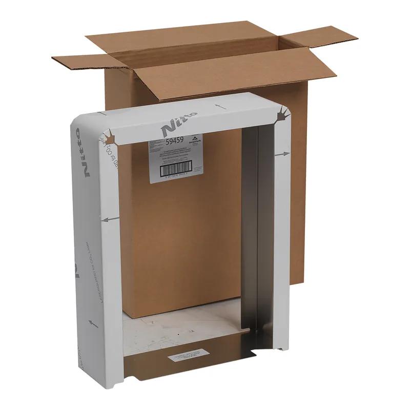 Wall Mount Collar Stainless Steel Silver For enMotion®  Automated Paper Towel Dispensers 59466A & 594661/Each