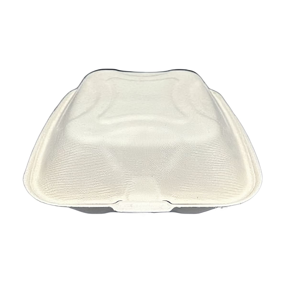 Victoria Bay Take-Out Container Hinged 8X8 IN Sugarcane Kraft 200/Case