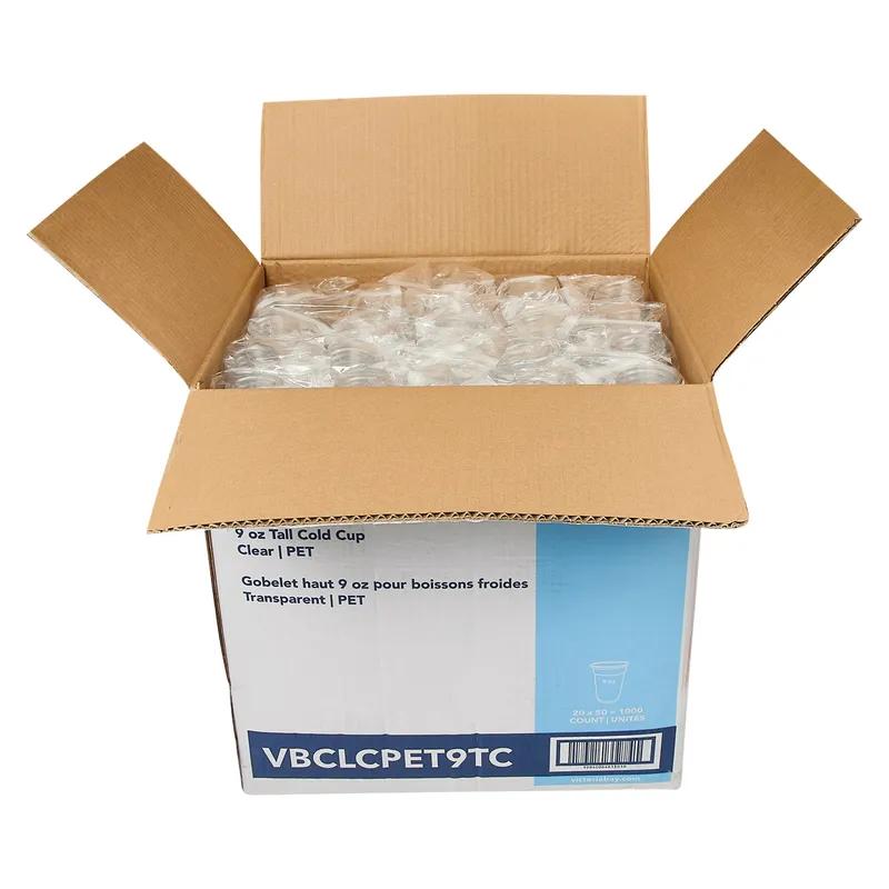 Victoria Bay Cold Cup Tall 9 OZ PET Clear 1000/Case