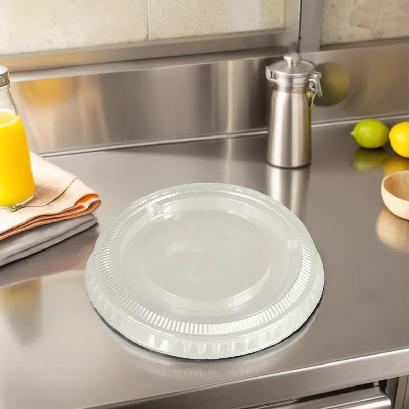 Victoria Bay Lid PET Clear Round For 2-4 OZ Souffle & Portion Cup 1000/Case
