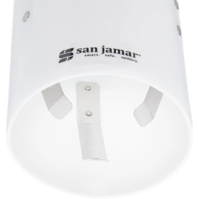 San Jamar Cup Dispenser Cone 4-10 OZ Plastic White 1/Each