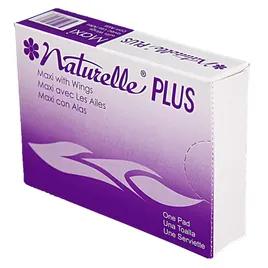 Naturelle® Plus Pad White Vend Box #4 250/Case