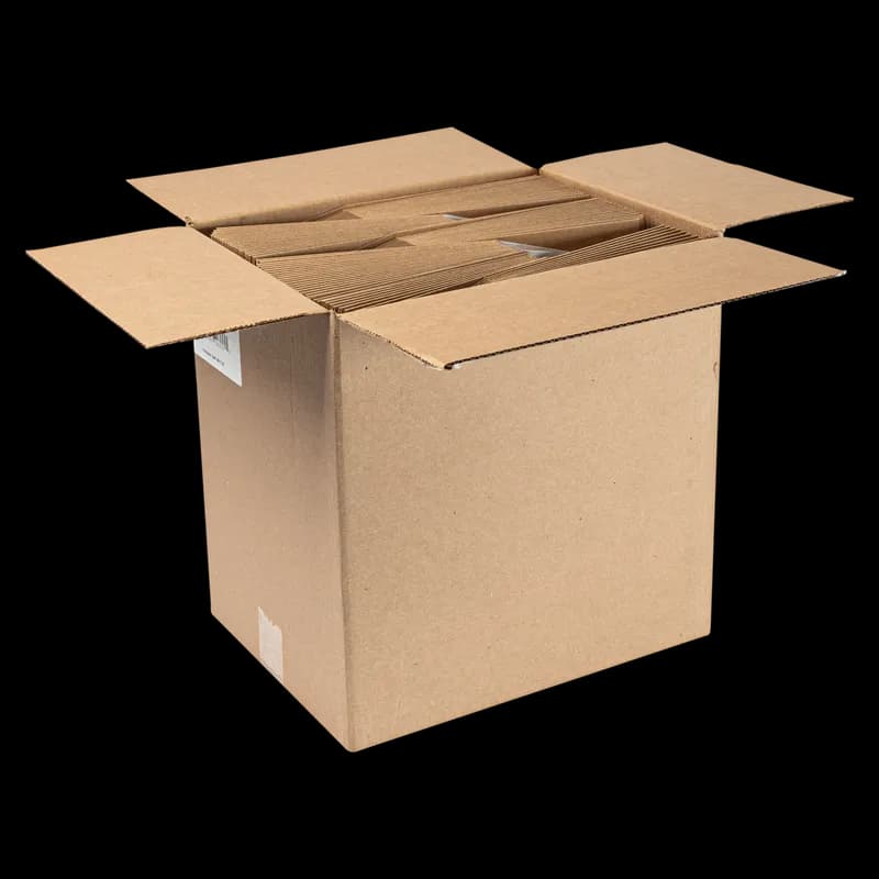 Take-Out Box Barn 8X6X8 IN Kraft Paperboard Brown Plain Automatic Bottom 100/Case
