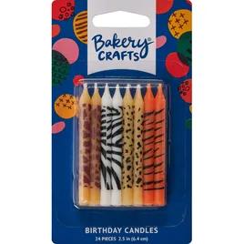 Decoration Candle Wax Multicolor Animal Print 12/Roll