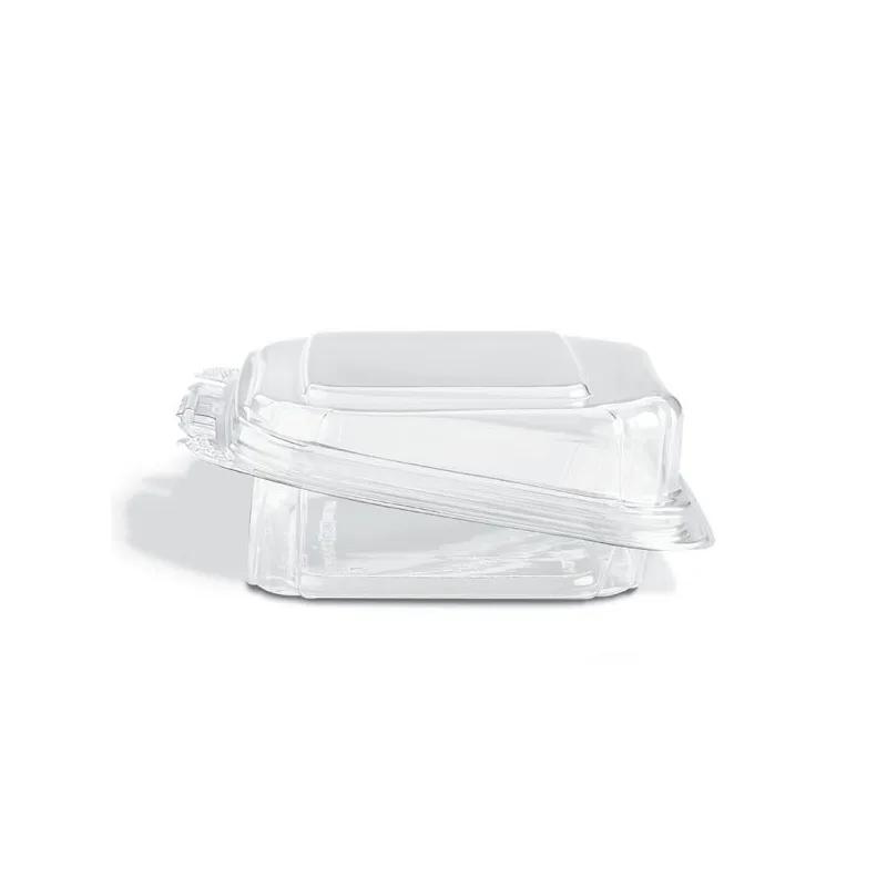 Crystal Seal® Take-Out Container Hinged With Dome Lid 6.88X5.75X1.9 IN PET Clear Rectangle 200/Case
