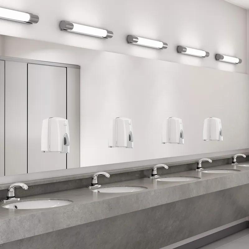 AutoFaucet® Milano Sink Faucet Chrome Metal Touchless Center Set Kit 4 With 8IN Spout 1/Each