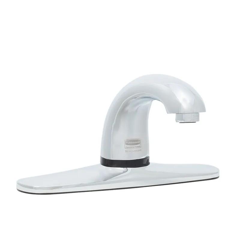 AutoFaucet® Milano Sink Faucet Chrome Metal Touchless Center Set Kit 4 With 8IN Spout 1/Each