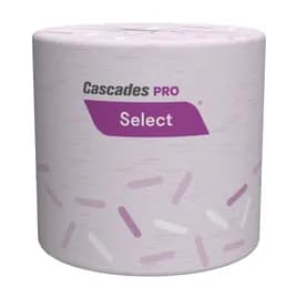 Cascades PRO Toilet Paper & Tissue Roll 3.25X4 IN 2PLY White Wrapped 500 Count/Roll 80 Rolls/Case 36 Cases/Pallet