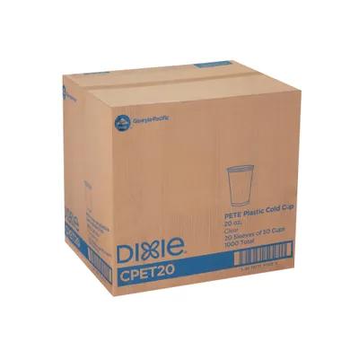 Dixie® Cold Cup 20 OZ PET Clear 1000/Case