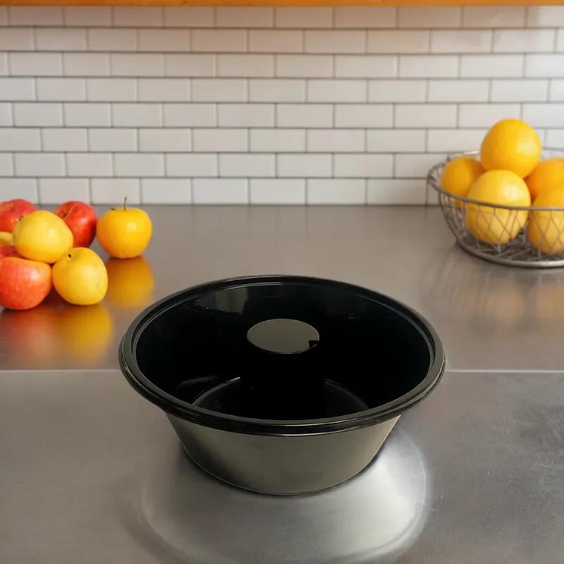 Angel Food Cake Pan 8 IN CPET Black 150/Case