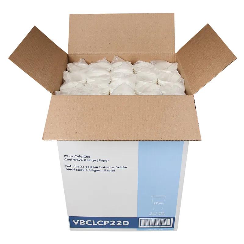 Victoria Bay Cold Cup 22 OZ Paper Cool Wave 1000/Case