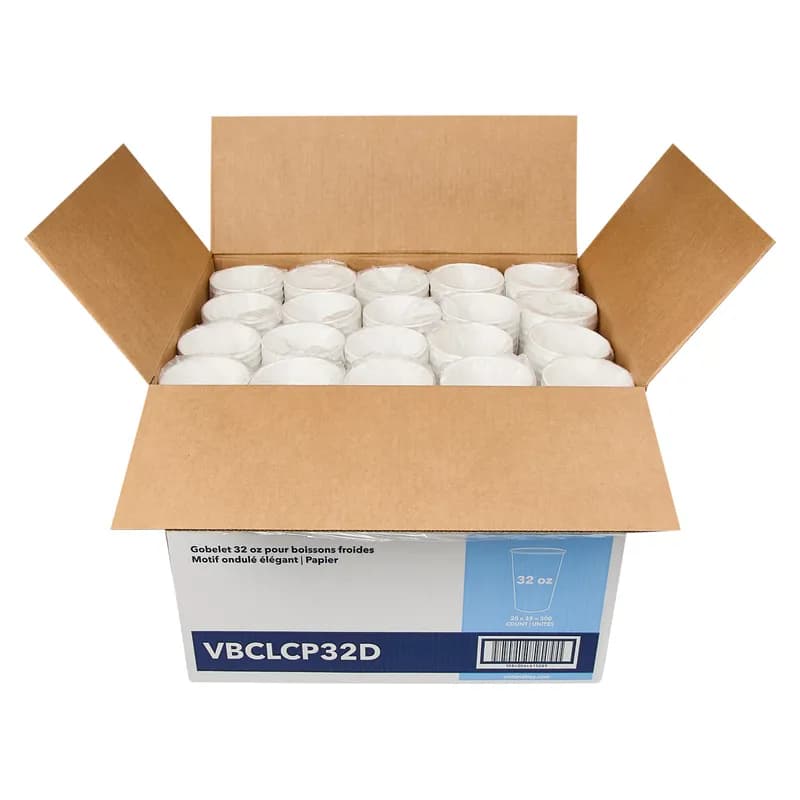 Victoria Bay Cold Cup 32 OZ Paper Cool Wave 500/Case