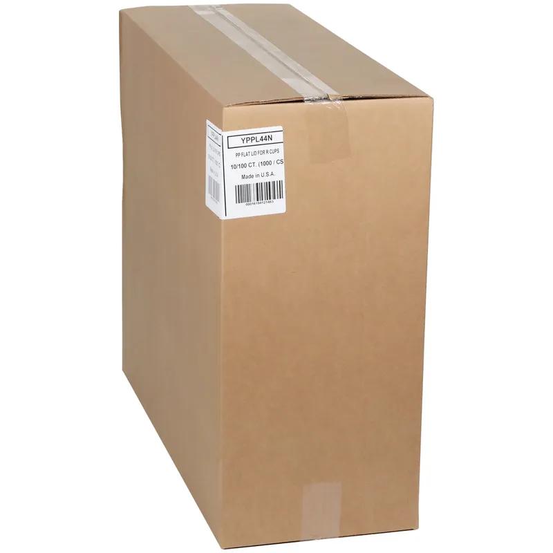 Lid Flat 4.7X0.4 IN PP Clear For 40-52 OZ R-Size Cup 1000/Case