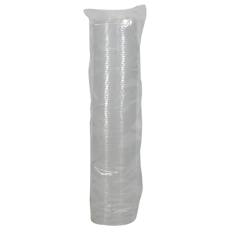 Lid Flat 3.8X0.4 IN PP Clear For 20-22 OZ A-Size Cup 1000/Case