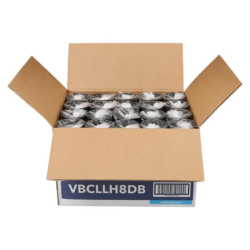 Victoria Bay Lid Dome Plastic Black For 8 OZ Hot Cup 1000/Case