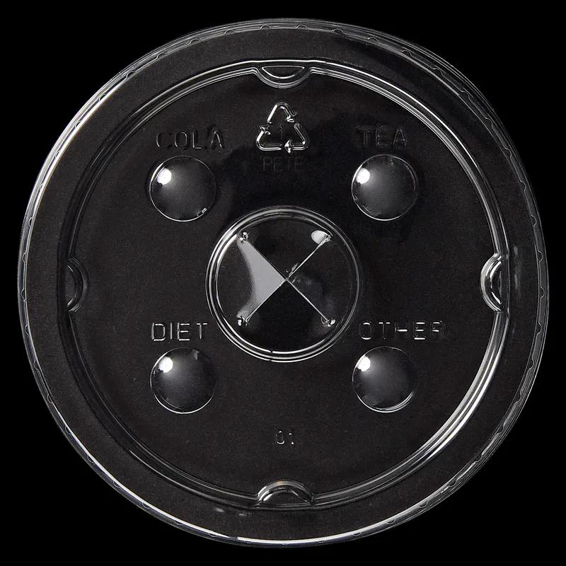 Victoria Bay Lid PS Clear For 32 OZ Cold Cup Straw Slot 1000/Case