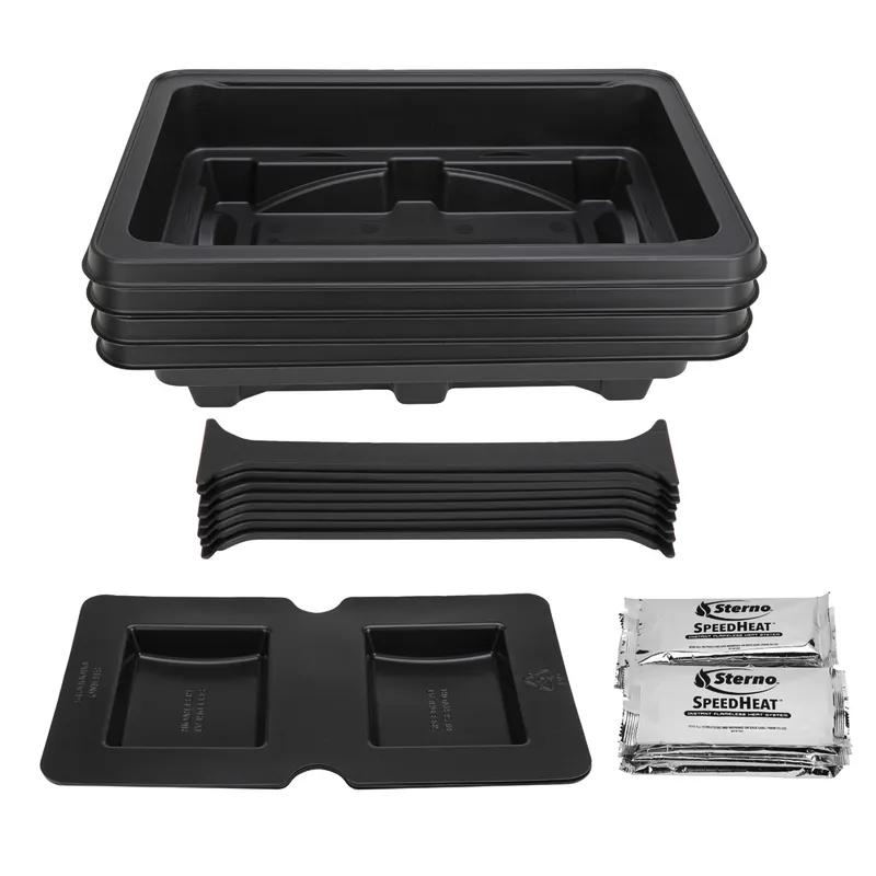 SpeedHeat® Chafer Reuseable Heavy Duty Flameless Combo Durable Dishwasher Safe Stackable 4 Count/Case