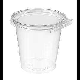 Safe-T-Fresh® Deli Container Hinged 25.5 OZ RPET Clear 270/Case