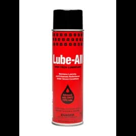 Lube-All Unscented Mechanical Lubricant Polish 20 OZ Aerosol RTU High Tech 12/Case