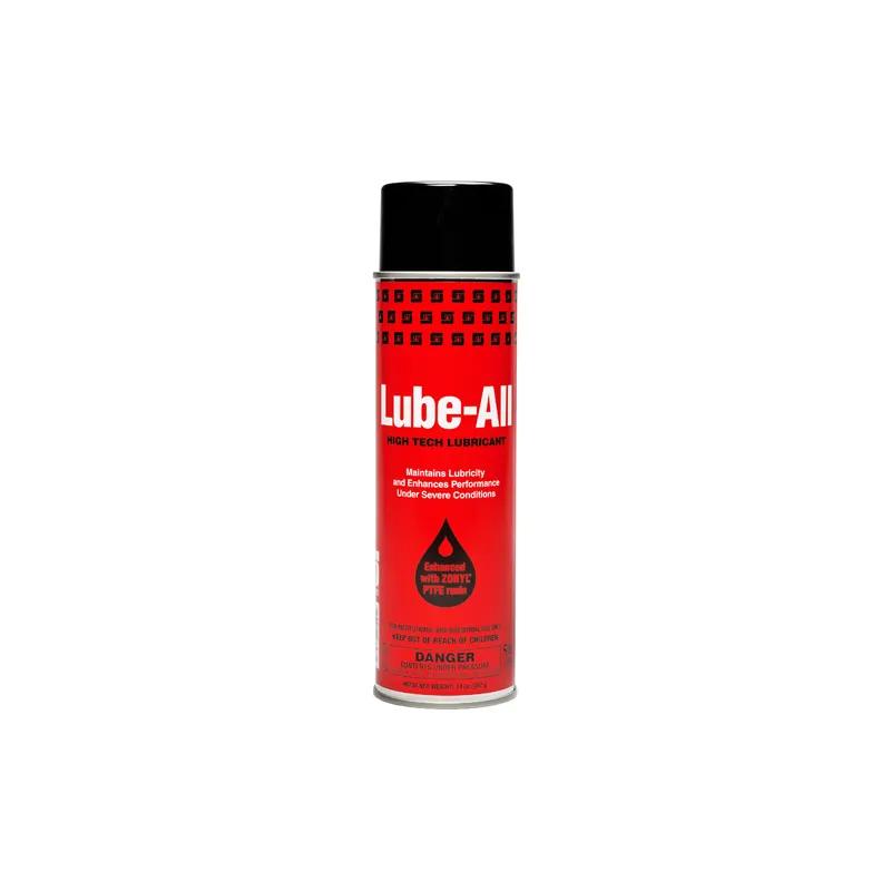Lube-All Unscented Mechanical Lubricant Polish 20 OZ Aerosol RTU High Tech 12/Case