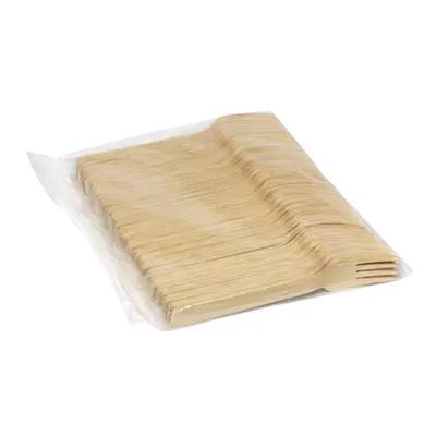 Dixie® Fork Bamboo FDA Indicator 1000/Case