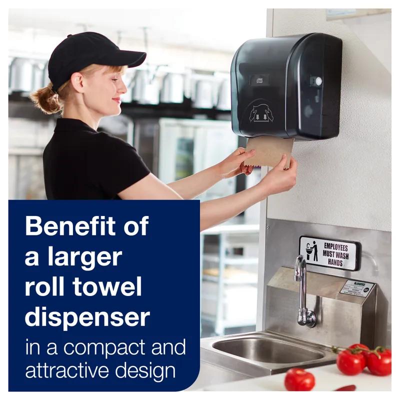 Tork Roll Paper Towel H86 8IN X425FT Kraft 3-Notch Proprietary Refill 6.2IN Roll 1.925IN Core Diameter 12 Rolls/Case