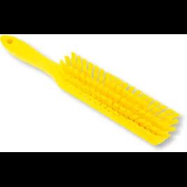 Sparta® Counter Brush 8 IN Plastic Polyester Yellow Color Coded Soft Bristles 1/Each