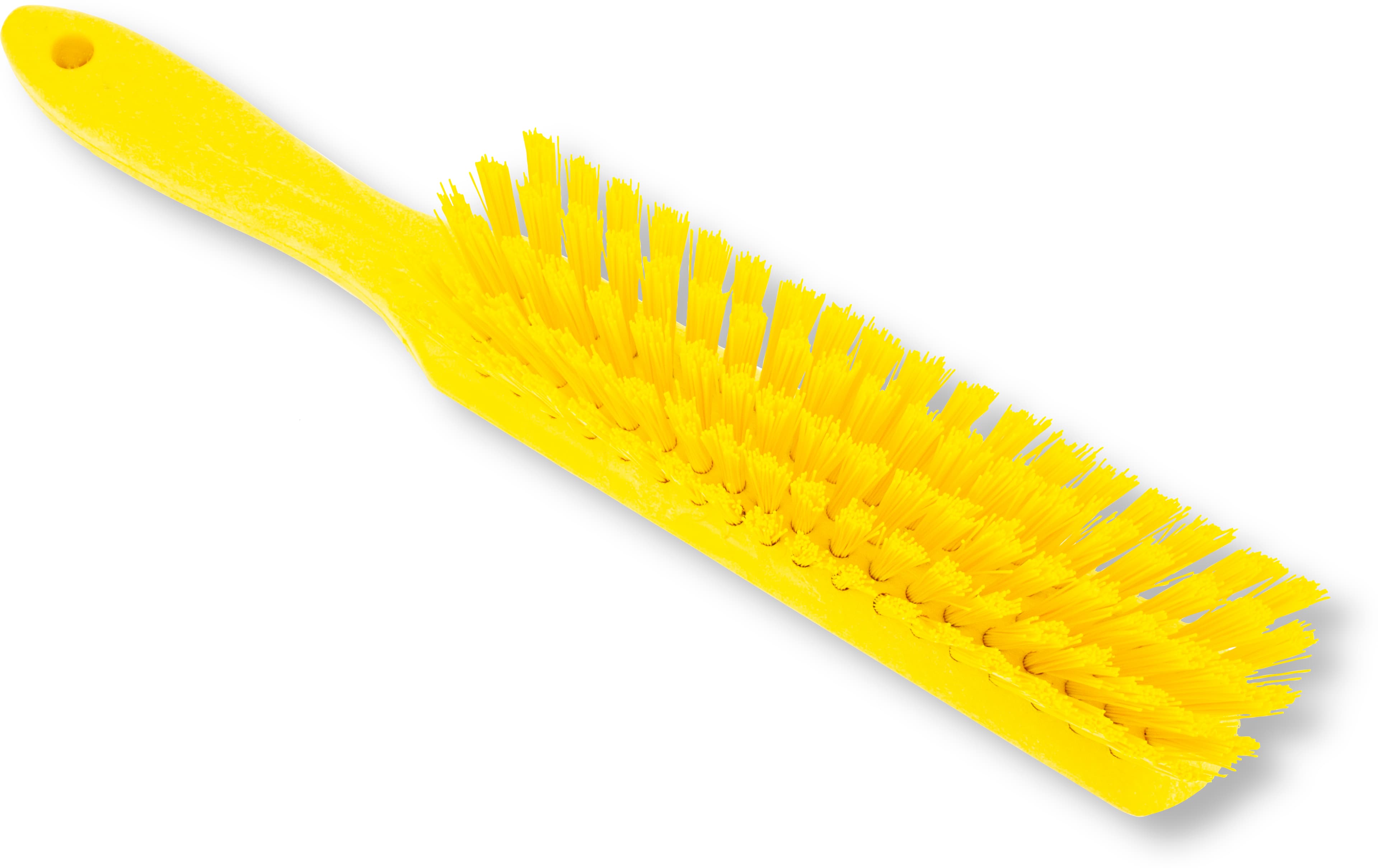Sparta® Counter Brush 8 IN Plastic Polyester Yellow Color Coded Soft Bristles 1/Each