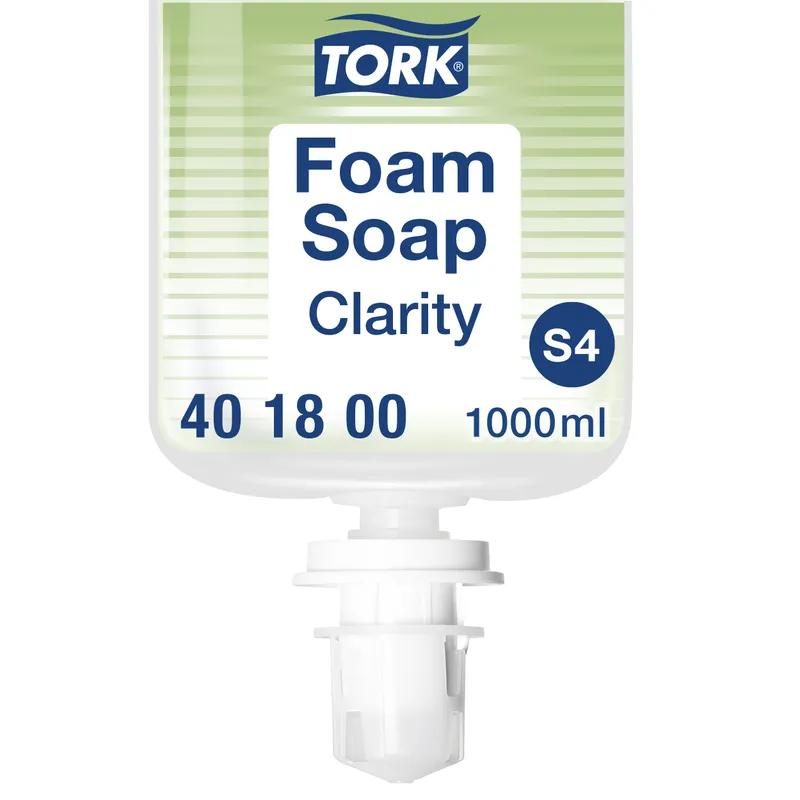 Tork Hand Soap Foam 1 L Perfume-Free Clear Foaming For S4 1 Count/Pack 6 Packs/Case 6 Count/Case