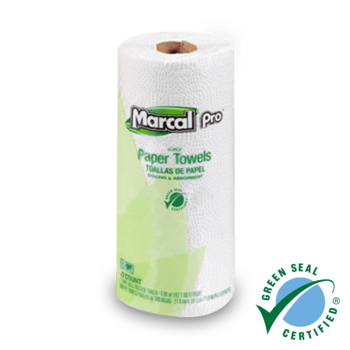Marcal Pro Household & Kitchen Roll Paper Towel 2PLY White 70 Sheets/Roll 30 Rolls/Case