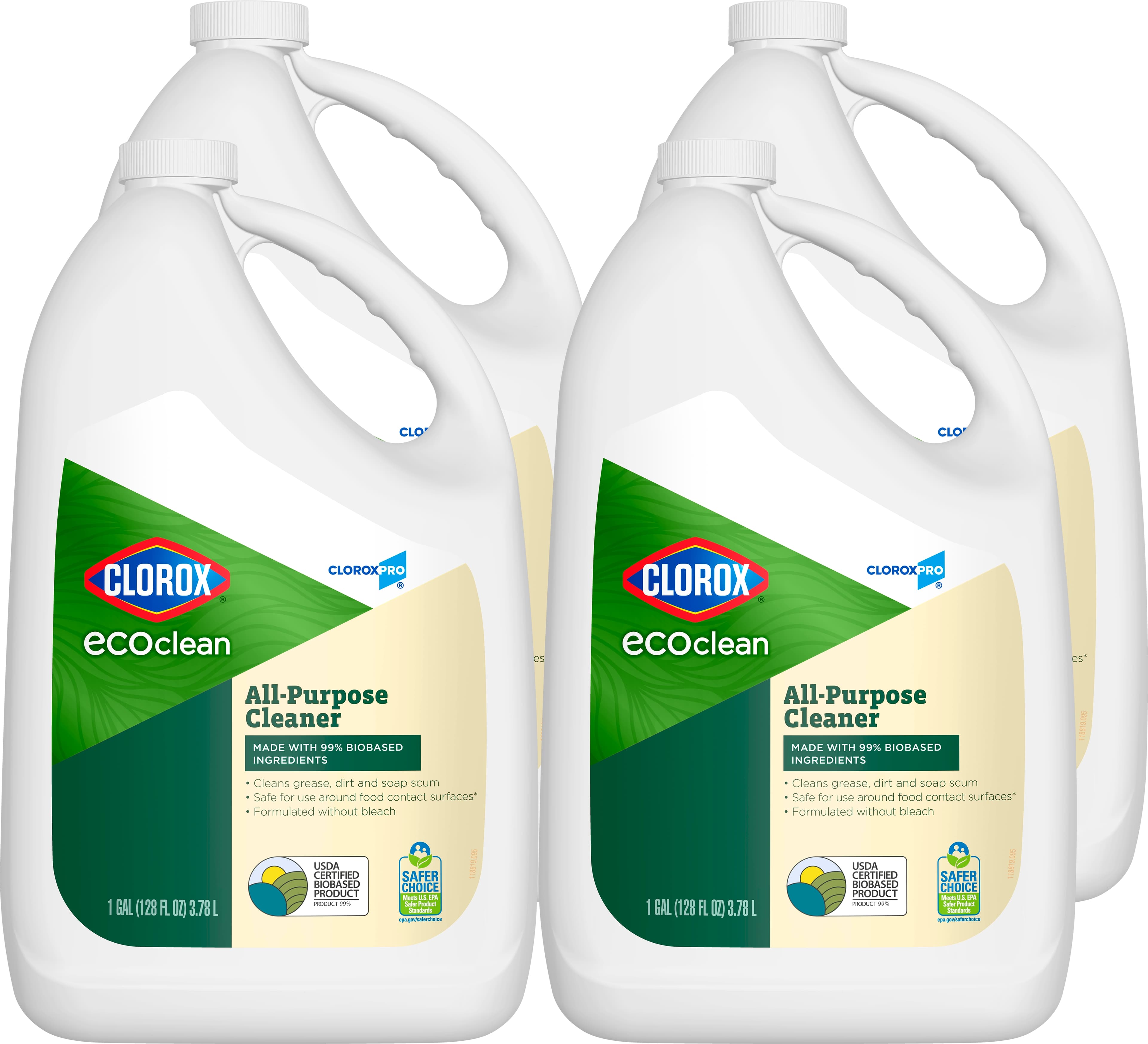 Clorox® EcoClean™ Unscented All Purpose Cleaner 4/Carton