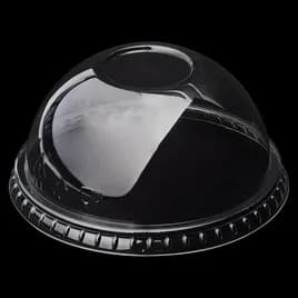 Victoria Bay Lid Dome 92MM PET For 9-12 OZ Squat Cold Cup No Hole 50 Count/Pack 20 Packs/Case 1000 Count/Case