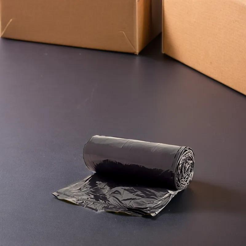 Can Liner 38X58 IN Black Plastic 1.3MIL Roll 100/Case