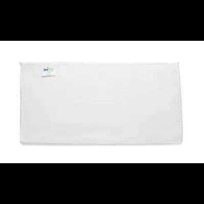 Cleaning Cloth 16X16 IN Microfiber White 24/Case