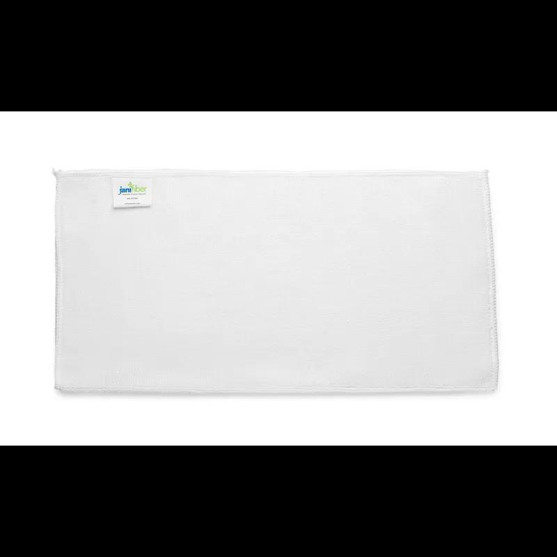 Cleaning Cloth 16X16 IN Microfiber White 24/Case