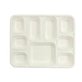 Plate 9 Compartment Rectangle 200/Case