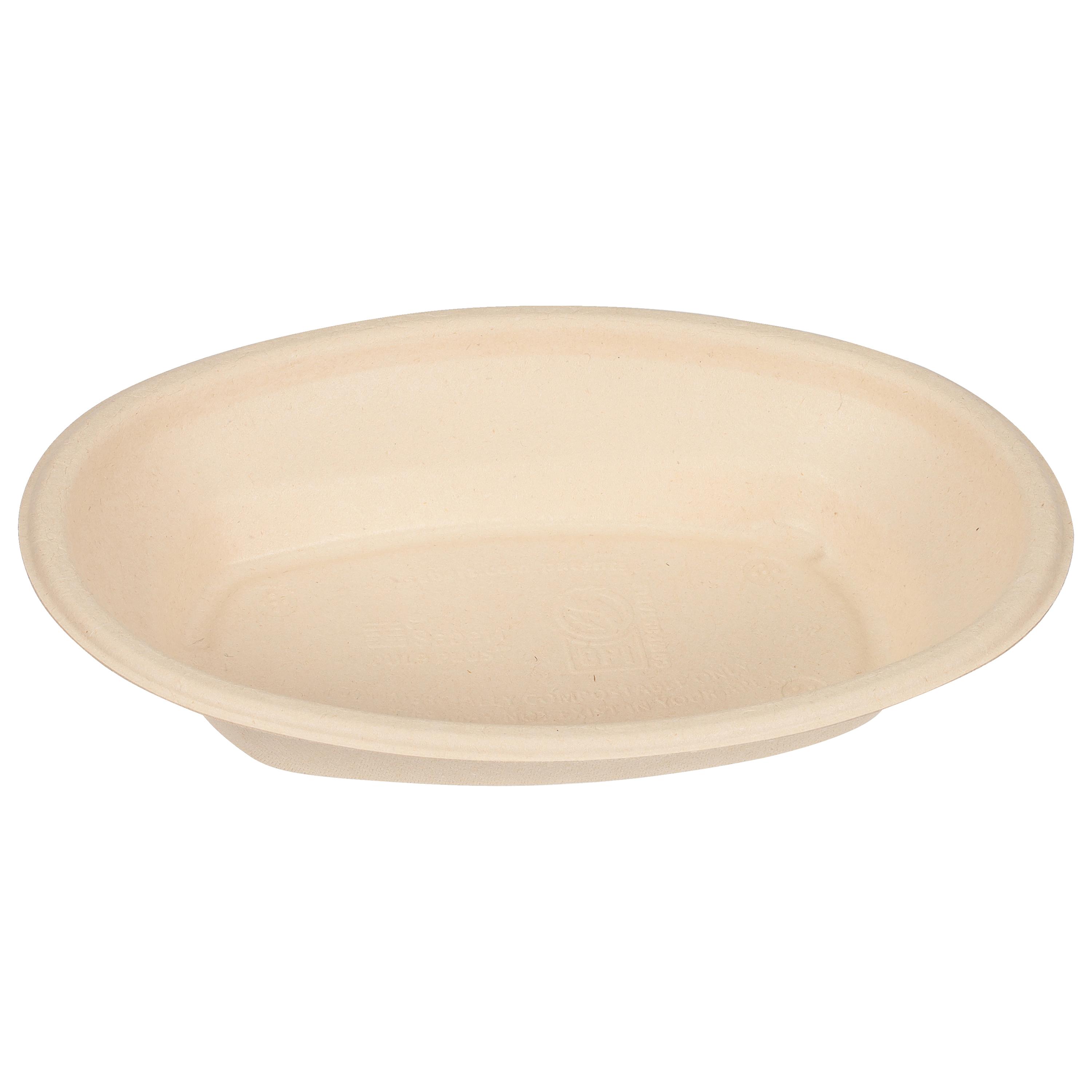 Pulp Plus™ Burrito Bowl 16 OZ Sugarcane Oval 300/Case